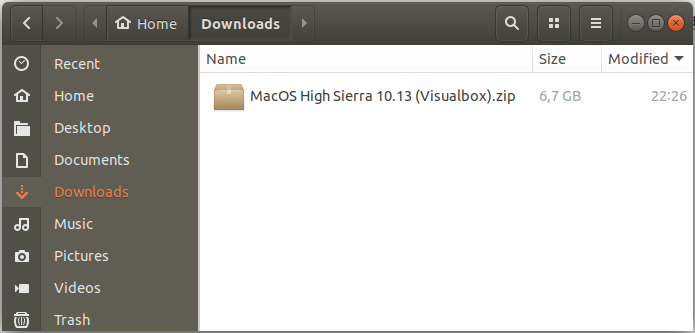 mac operating system download for virtualbox